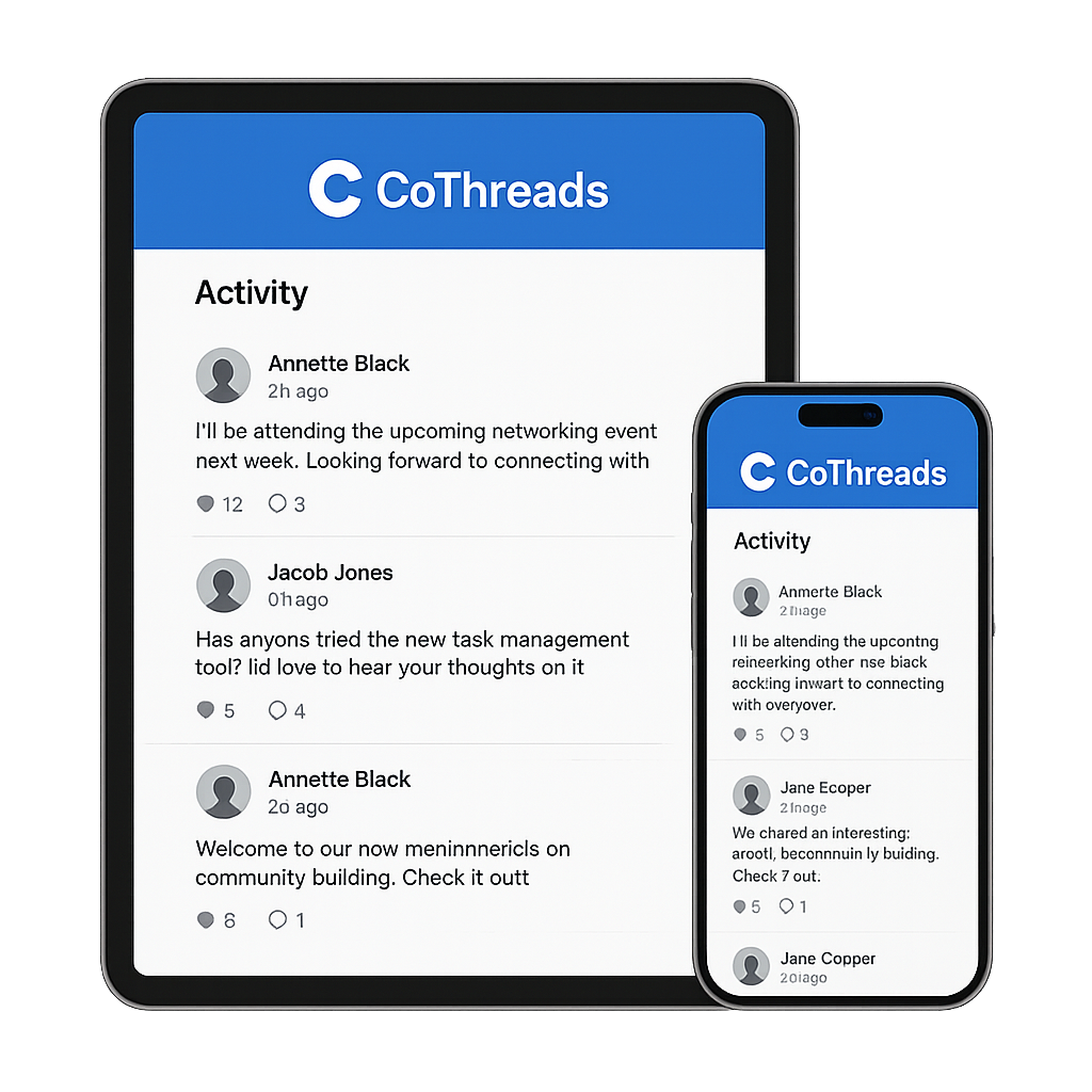 CoThreads Activity Platform